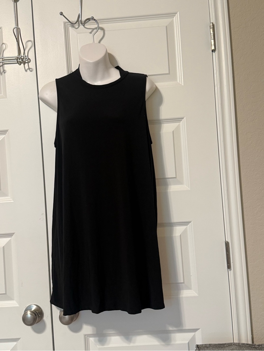 Tiana B. Black Sleeveless Mini Dress